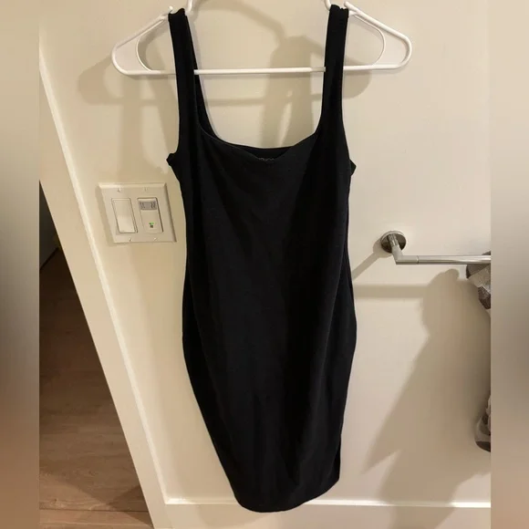 Beyond Yoga Spacedye Icon Midi Dress in Darkest Night Size M - Picture 3 of 6